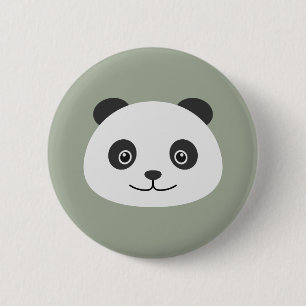 Badge Rond 5 Cm Panda