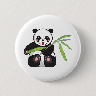 Badge Rond 5 Cm Panda