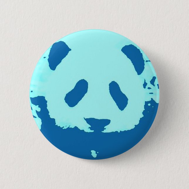 Badge Rond 5 Cm Panda bébé (Devant)