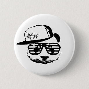 Badge Rond 5 Cm Panda de ghetto