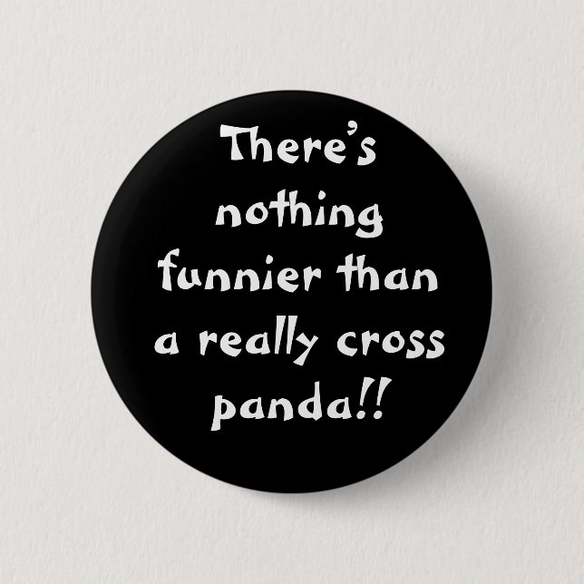 Badge Rond 5 Cm Pandas (Devant)