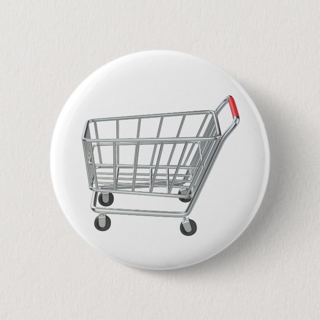 Badge Rond 5 Cm Panier en métal vide (Devant)