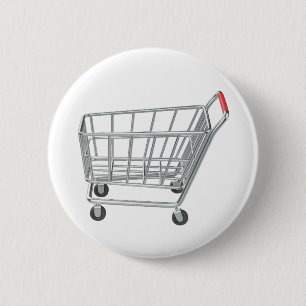 Badge Rond 5 Cm Panier en métal vide