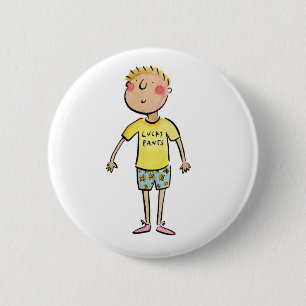 Badge Rond 5 Cm Pantalons chanceux