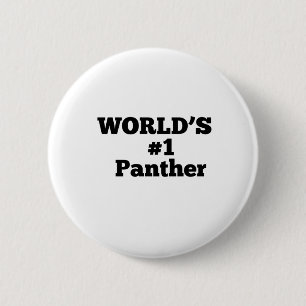 Badge Rond 5 Cm Panthère n°1 du monde
