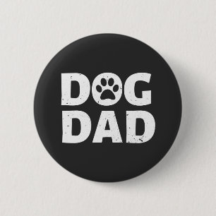 Badge Rond 5 Cm Papa Chien