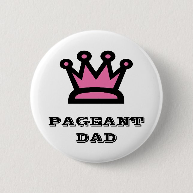 Badge Rond 5 Cm Papa de reconstitution historique (Devant)