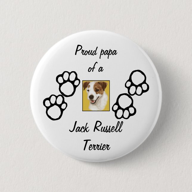Badge Rond 5 Cm Papa fier (+) (Devant)