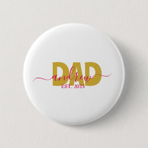 BADGE ROND 5 CM PAPA PERSONNALISÉ À VENIR