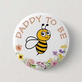 Badge Rond 5 Cm Papa Pour Être Doux Comme Il Peut Être