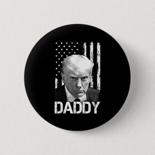 Badge Rond 5 Cm Papa Trump officiel 2025 _2