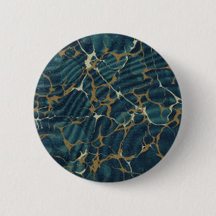 Badge Rond 5 Cm Paper2 marbré par 19ème siècle
