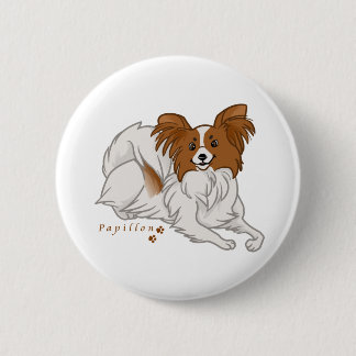 Badge Rond 5 Cm papillon