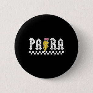 Badge Rond 5 Cm Para Squad Paraprofessionnel Para Enseignant 