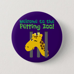 Badge Rond 5 Cm Parc animalier