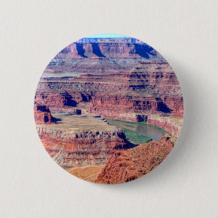 Badge Rond 5 Cm Parc d'état des chevaux morts Moab Utah