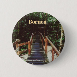 Badge Rond 5 Cm Parc national de Bako - Bornéo