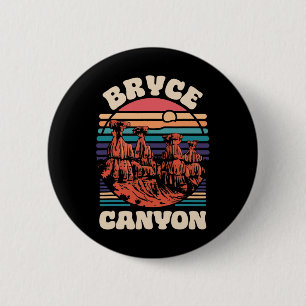 Badge Rond 5 Cm Parc national de Bryce Canyon Souvenir Extérieur R