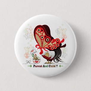Badge Rond 5 Cm PARENT ET ENFANT ? (refaire)