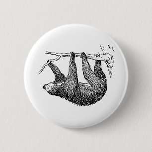 Badge Rond 5 Cm Paresse