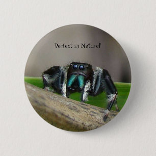 Badge Rond 5 Cm Parfait par Nature !
