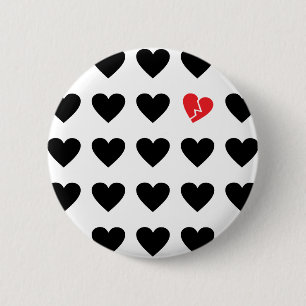 Badge Rond 5 Cm paria d'amour