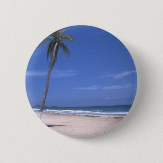 Badge Rond 5 Cm paridice à la plage