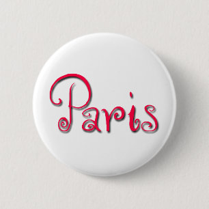 Badge Rond 5 Cm Paris