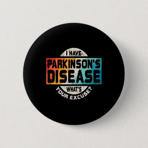 Badge Rond 5 Cm Parkinsons T Chemise Sensibilisation Survivant Cad