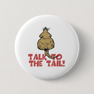 Badge Rond 5 Cm Parlez au Tail Rat
