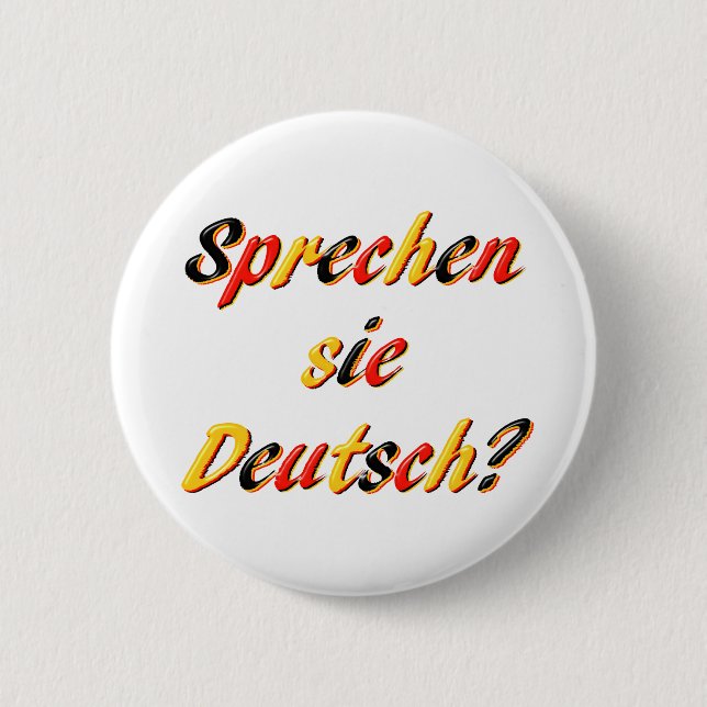 Badge Rond 5 Cm Parlez-vous ? (Devant)