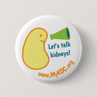 Badge Rond 5 Cm Parlons le bouton de reins