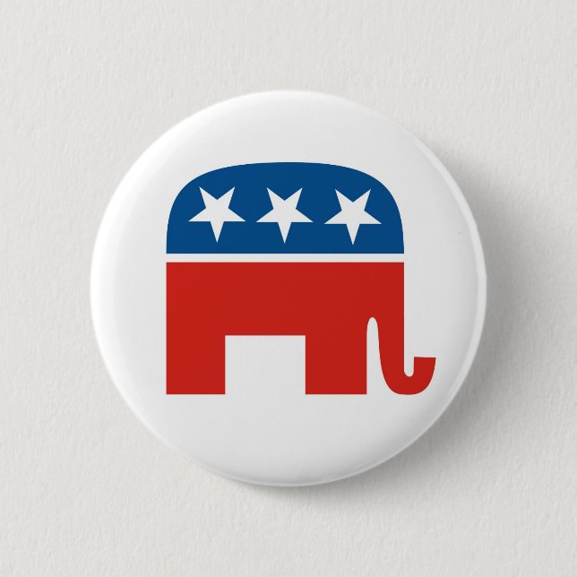 Badge Rond 5 Cm Parti Républicain 2012 (Devant)