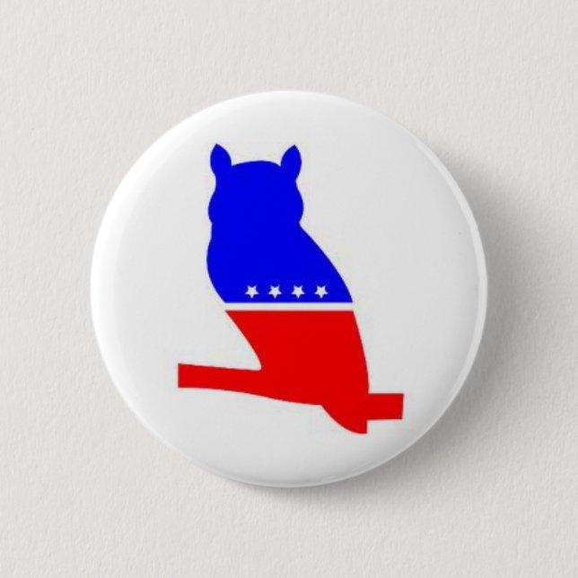 Badge Rond 5 Cm Partie de libéral moderne (Devant)
