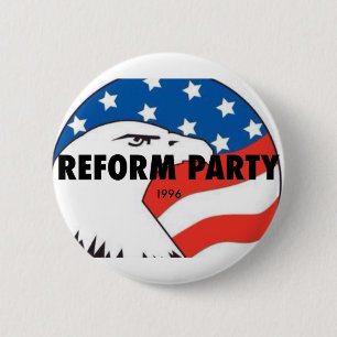 Badge Rond 5 Cm Partie Eagle 2 de réforme