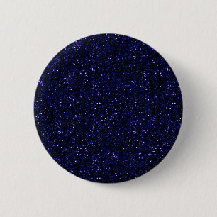 Badge Rond 5 Cm Parties scintillant bleu foncé Indigo Midnight