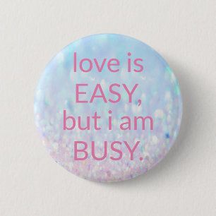 Badge Rond 5 Cm Parties scintillant tendance douce