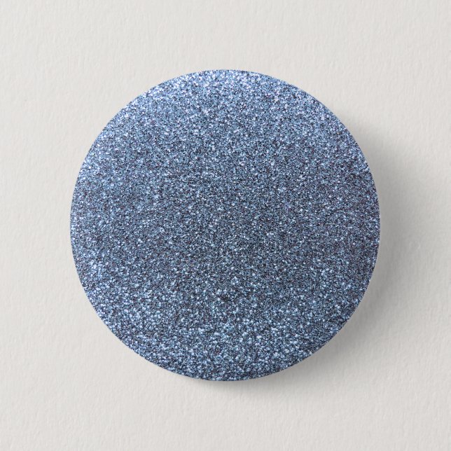 Badge Rond 5 Cm Parties scintillantes bleues en pastel (Devant)
