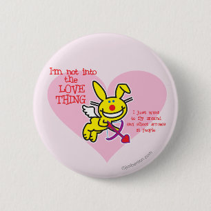 Badge Rond 5 Cm Pas dans la chose d'amour