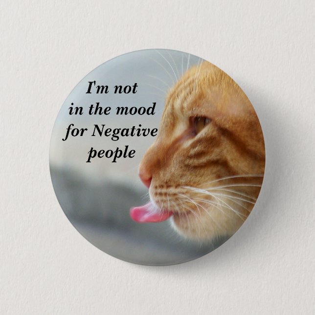Badge Rond 5 Cm Pas dans le bouton Mood_ (Devant)