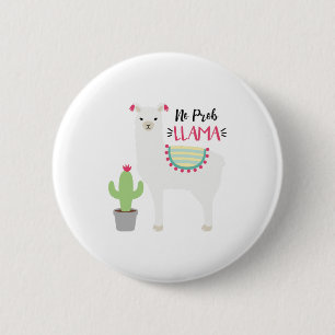 Badge Rond 5 Cm Pas de flamme