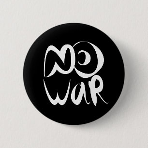 Badge Rond 5 Cm Pas de guerre