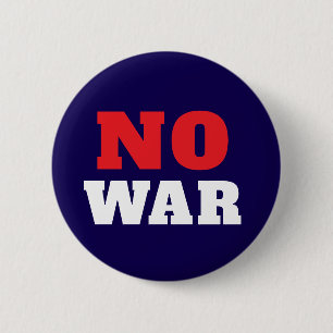 Badge Rond 5 Cm Pas de guerre politique 