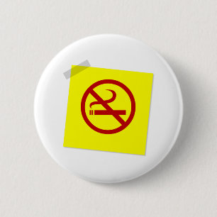 Badge Rond 5 Cm Pas de tabac