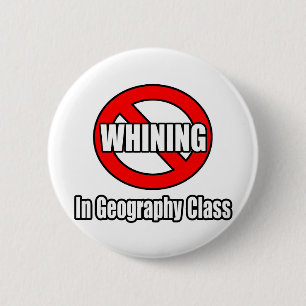Badge Rond 5 Cm Pas De Whayers En Classe Géographie