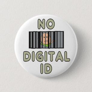 Badge Rond 5 Cm Pas d'ID numérique