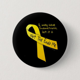 Badge Rond 5 Cm Pas l'Endo j'endométriose de "bouton"