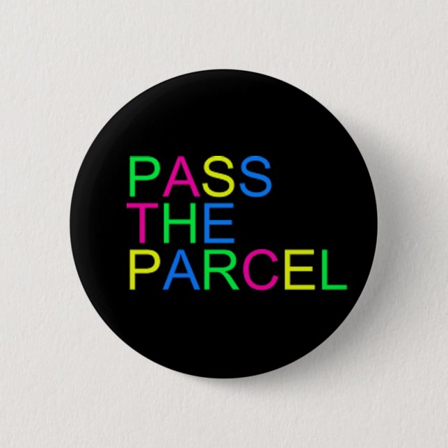 Badge Rond 5 Cm Passez le colis (Devant)