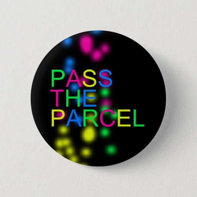 Badge Rond 5 Cm Passez le colis (Devant)