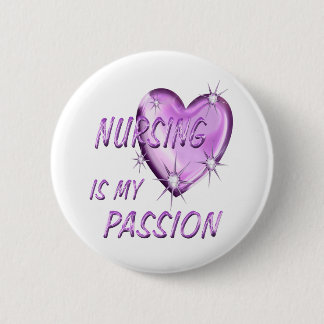 Badge Rond 5 Cm Passion de soins